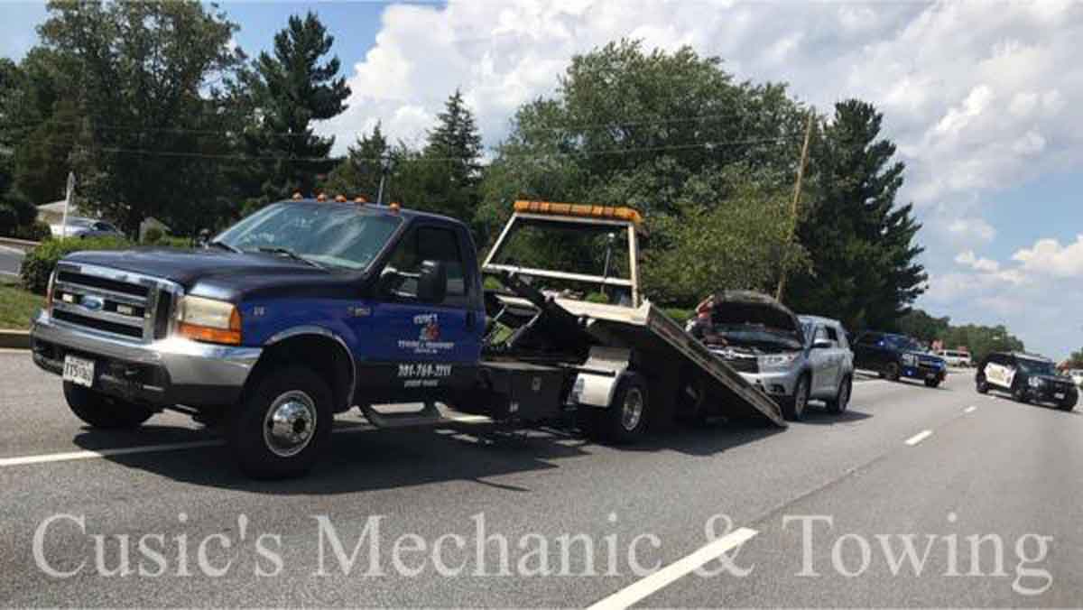 24hr Roadside Assistance South Maryland